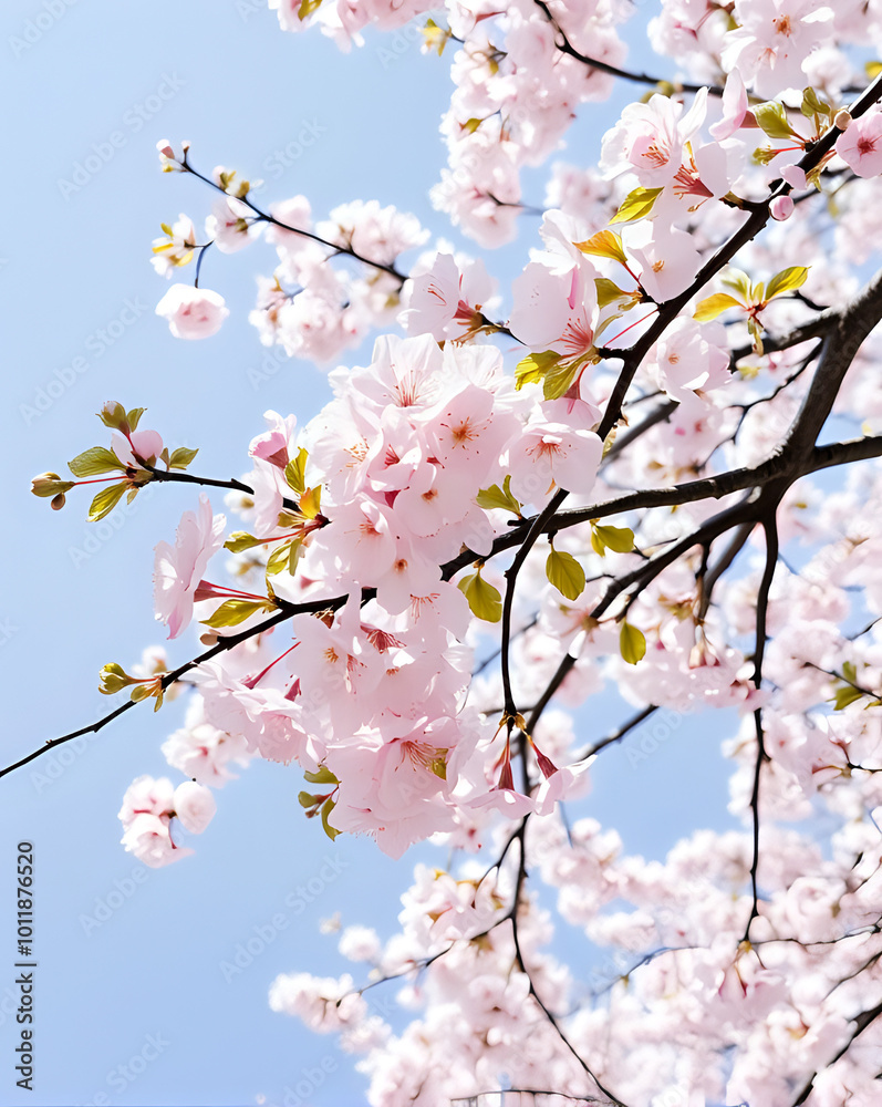 de beaux sakura fleurissent dans le jardin de beaux sakura fleurissent dans le jardin
