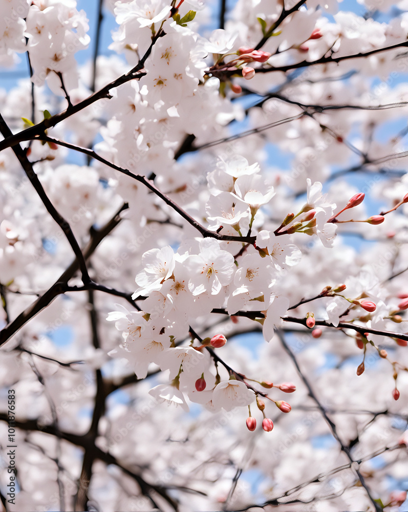 de beaux sakura fleurissent dans le jardin de beaux sakura fleurissent dans le jardin