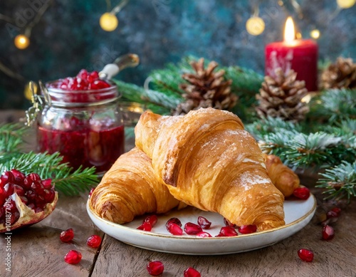 Croissants im Winter photo