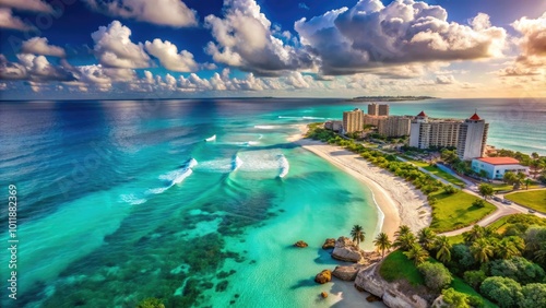 Breathtaking Cancun, Mexico: Pristine Beaches, Turquoise Waters, and Lush Tropical Landscapes