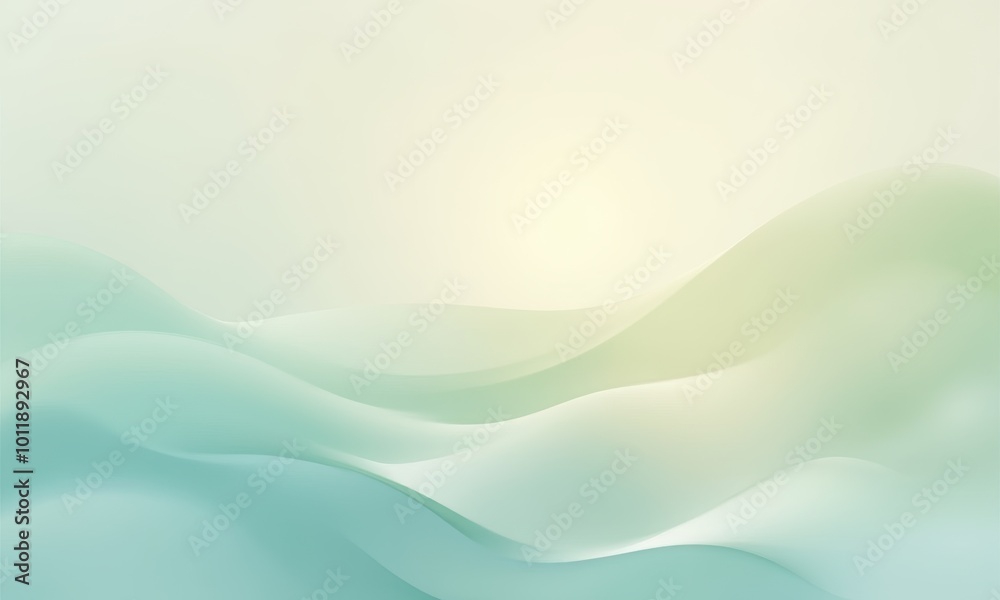 Abstract Flowing Rhythms in Soft Tones Abstract Flowing Rhythms in Soft Tones