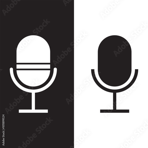 mic glyph icon