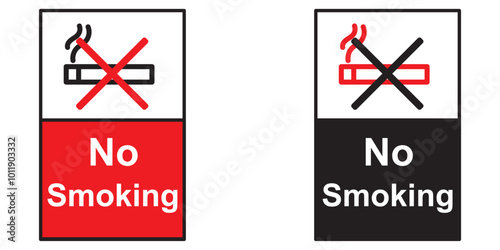 no smoking symbol vector illustration
