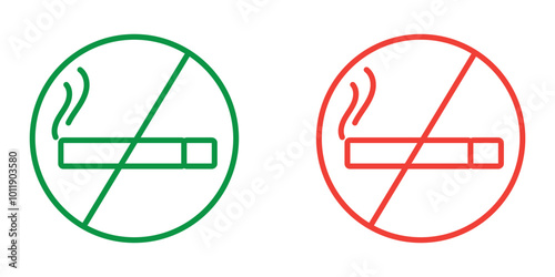 no smoking allowed signs, smoking area vector illustration