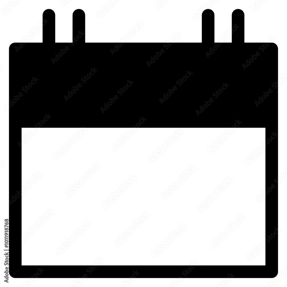 Calendar Icon. Schedule Vector Illustration Glyph Style. Calendar Icon. Schedule Vector Illustration Glyph Style.