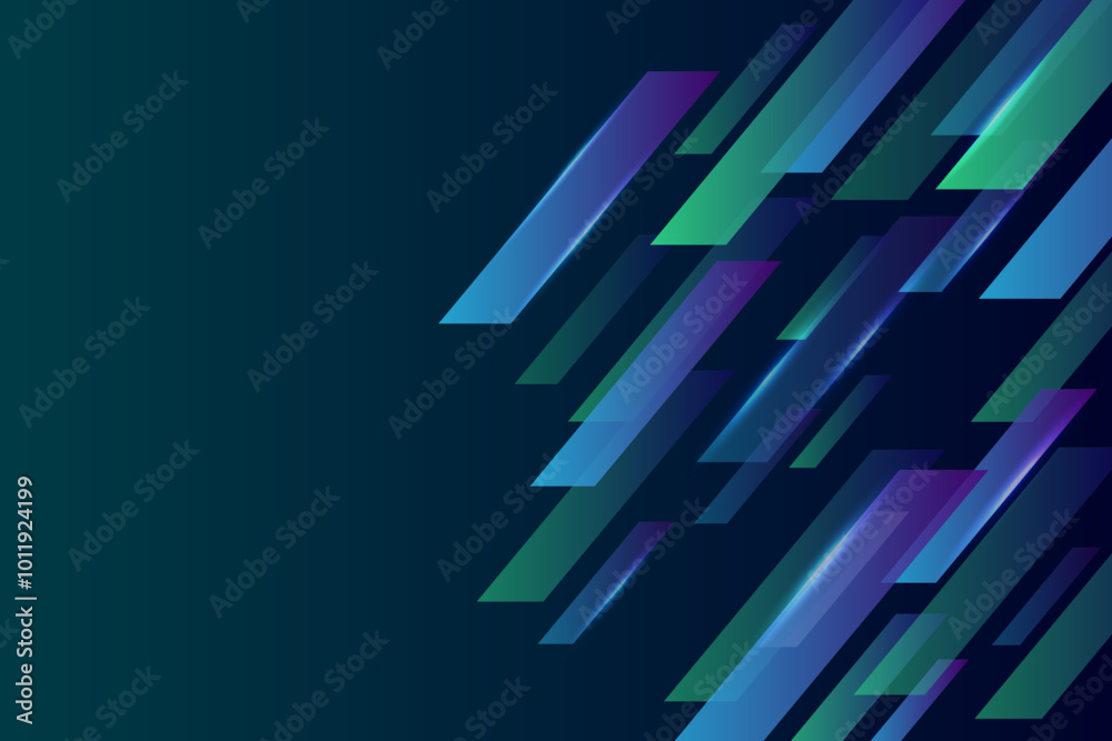 Blue Gradient Geometric Shape Pattern Background. Technology Banner. Vector Illustration. Abstract Business Wallpaper. Copy space Blue Gradient Geometric Shape Pattern Background. Technology Banner. Vector Illustration. Abstract Business Wallpaper. Copy space