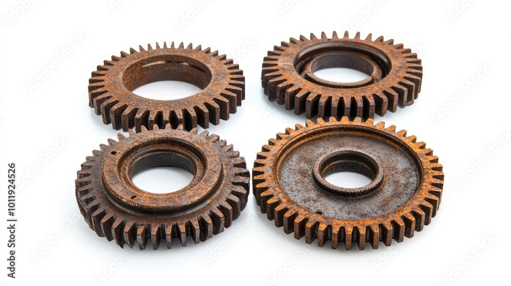 Rusted Gears - AI Generated