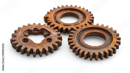 Rusted Gears - AI Generated