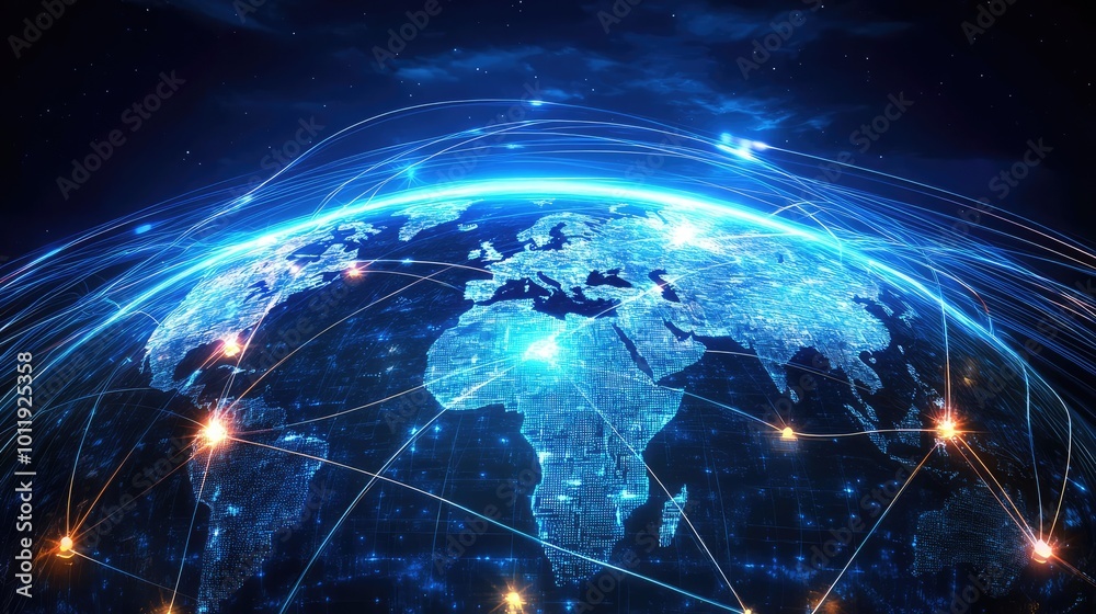 Global Technology Networking - AI Generated Global Technology Networking - AI Generated