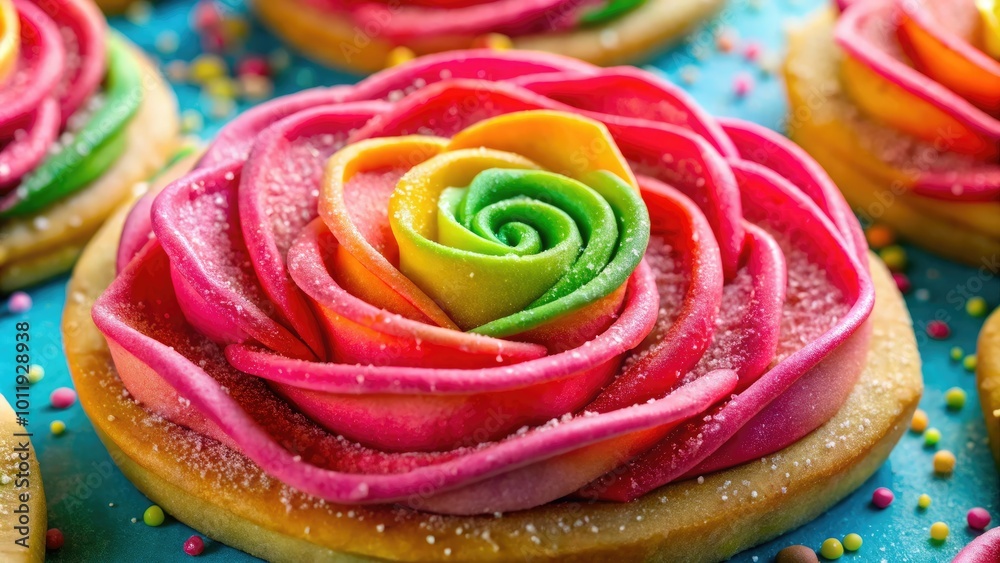 Delight in our exquisitely iced cookie rose design, an enchanting treat ideal for celebrations, weddings, and special occasions that adds a touch of elegance to any event. Delight in our exquisitely iced cookie rose design, an enchanting treat ideal for celebrations, weddings, and special occasions that adds a touch of elegance to any event.