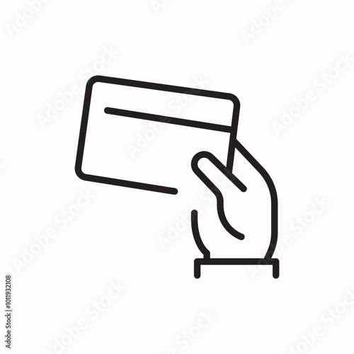 credit card icon sign vector