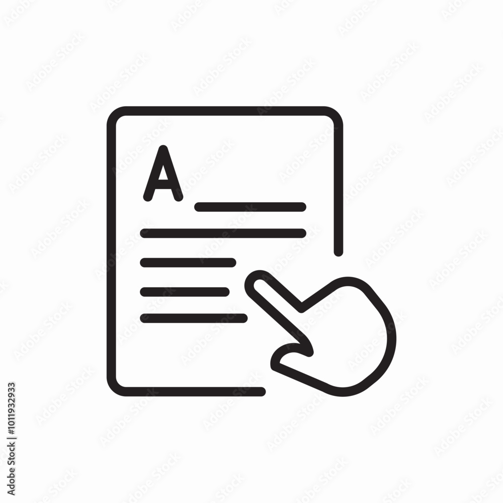 read the full report icon sign vector read the full report icon sign vector