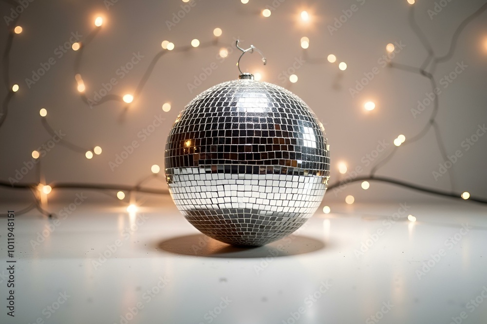 Fototapeta premium Disco Ball Party Light Dancing Lamp DJ