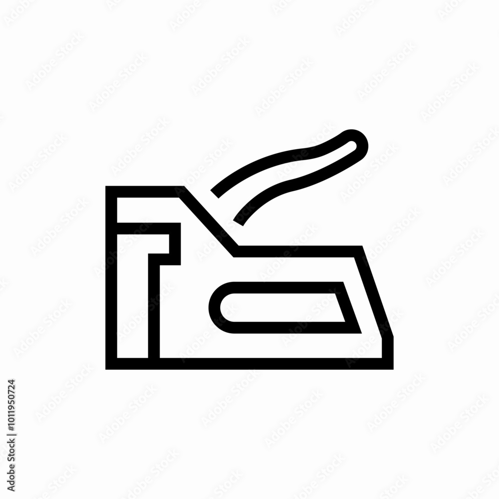 handle stapler icon sign vector handle stapler icon sign vector