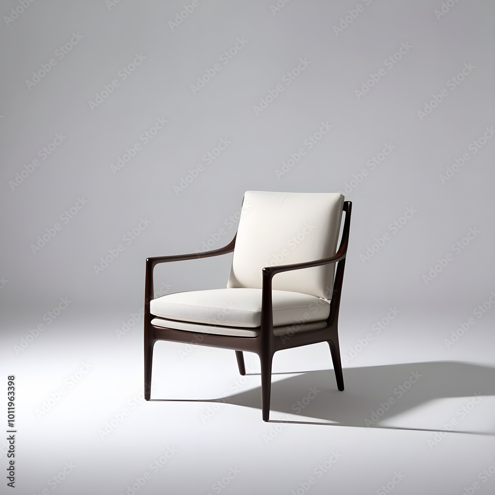 A single chair image in a white background A single chair image in a white background