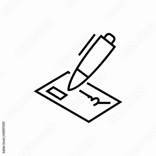 bank check icon sign vector