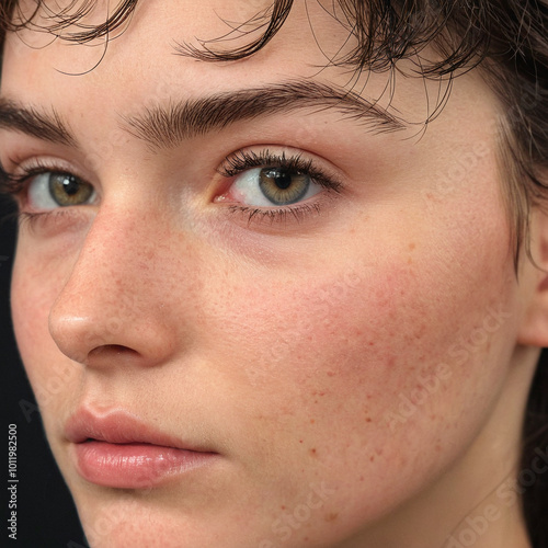 Portrait photo of a young woman