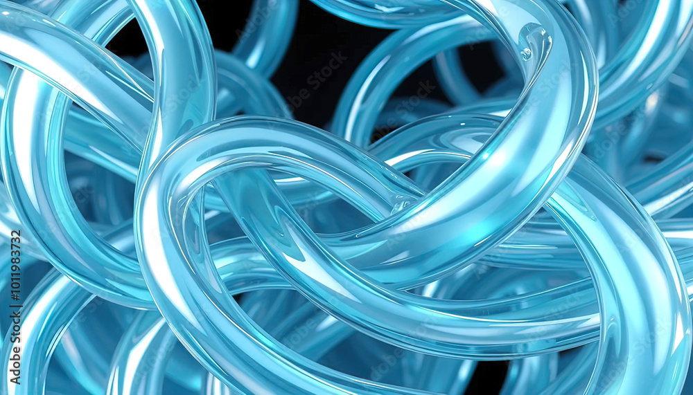 background twisted textures of 3D pearlescent neon glass and metal in abstract chaotic structure background twisted textures of 3D pearlescent neon glass and metal in abstract chaotic structure