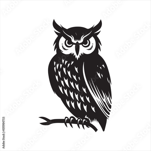 owl on white background,owl, bird, cartoon, animal, illustration, vector, cute, character, nature, art, design, drawing, wing, halloween, beak, feather, eyes, branch, fun, funny, wise, wild, icon,