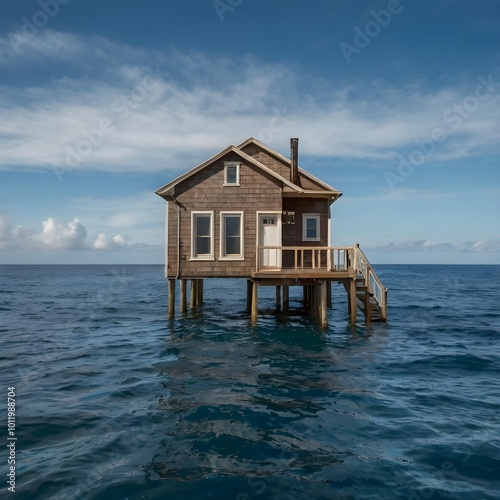 house on the beach