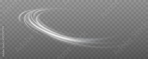 Texture of cold winter wind. Festive vector blizzard.Wind effect.Speed.	