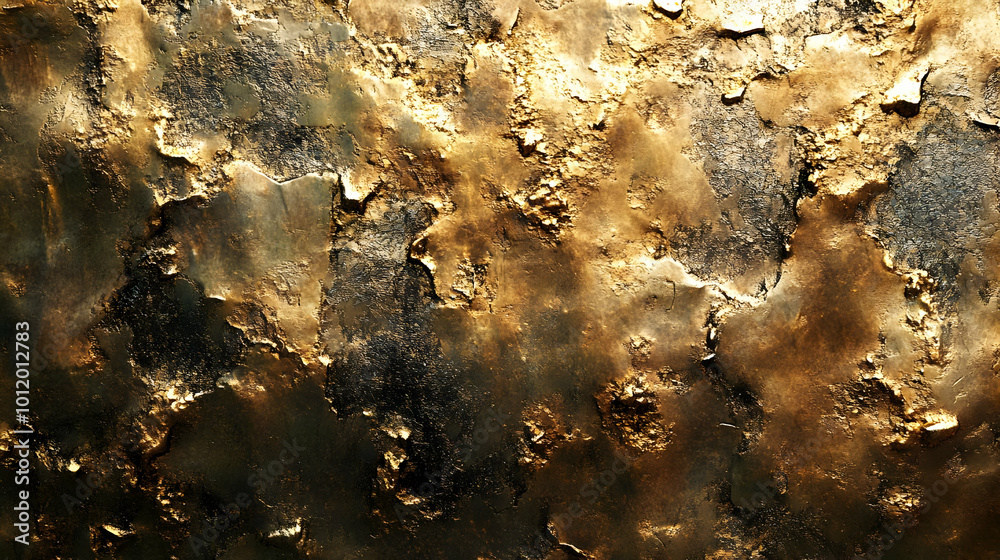 Abstract Gold and Black Texture Background Abstract Gold and Black Texture Background
