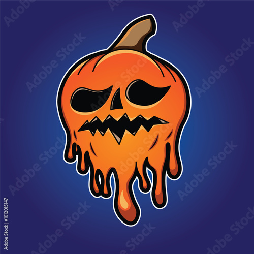 halloween party day design element and background template