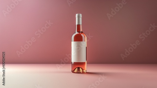 Simple wine bottle 