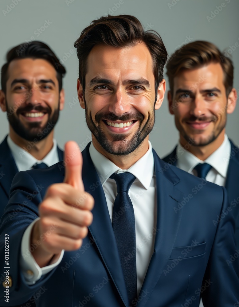 Group of successful business people showing thumbs up middle eastern businessman Group of successful business people showing thumbs up middle eastern businessman