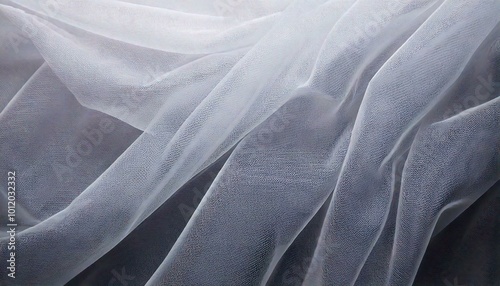 Light gray tule texture, background