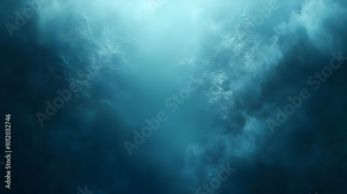 Deep Blue Abstract Background with Light