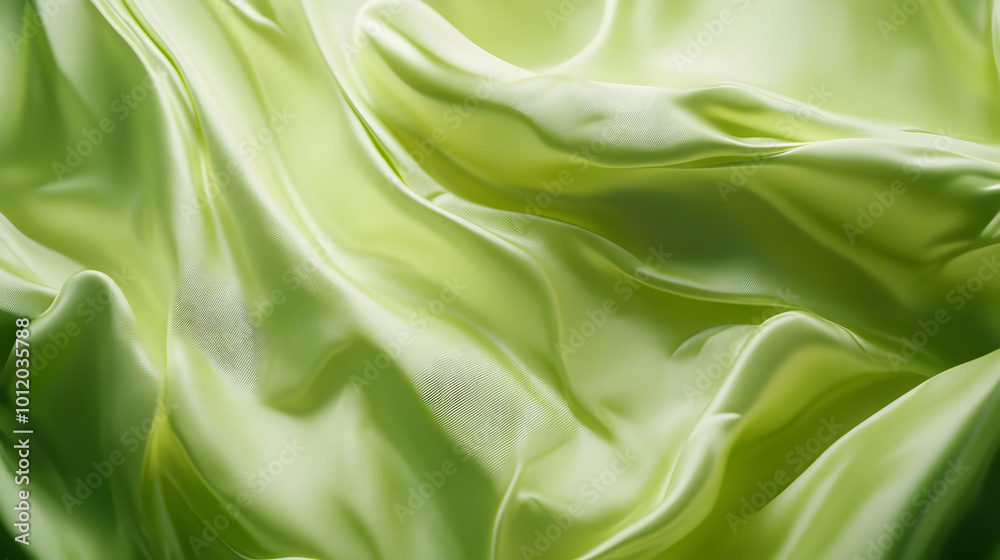 Abstract Green Fabric Texture Background Abstract Green Fabric Texture Background