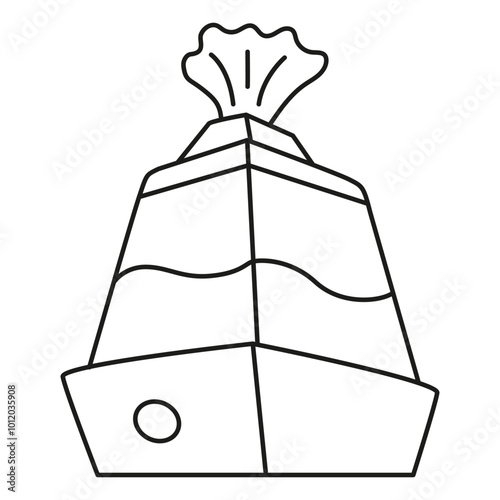 Icon of a humidifier set. Household or office equipment.Humidifier with steam jet.Outline ionizer humidifier.Electronic devices outline collection. Air cleaner.Air purifier.Vector illustration.