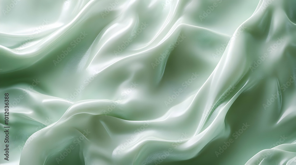 Abstract Green Fabric Texture Background Abstract Green Fabric Texture Background