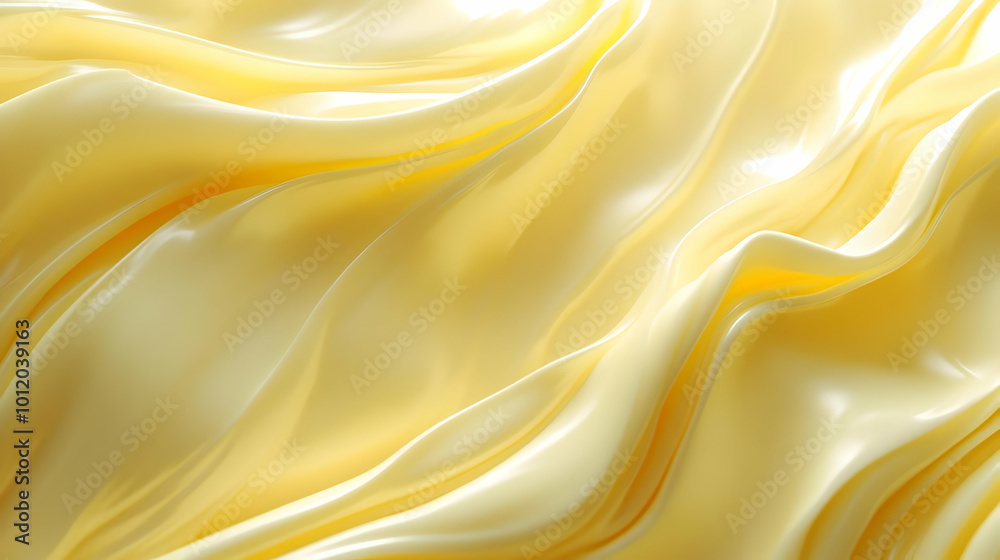 Abstract Golden Wavy Background Abstract Golden Wavy Background