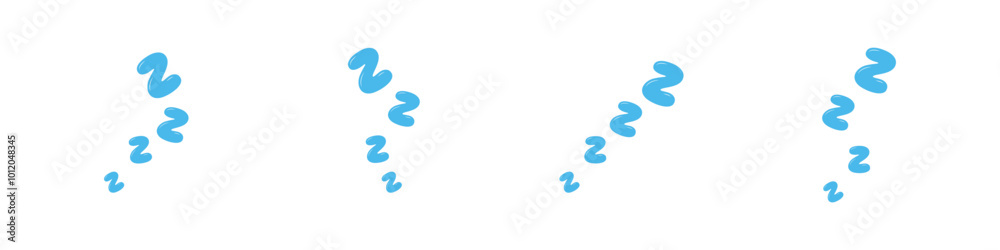 Speech bubble vector icon. Sleepy message bubble icon. A thought in a dream. Letters sign sleep vector. Zzzz dream bubble. Frame chat vector with sleep. Vector illustration. Speech bubble vector icon. Sleepy message bubble icon. A thought in a dream. Letters sign sleep vector. Zzzz dream bubble. Frame chat vector with sleep. Vector illustration.