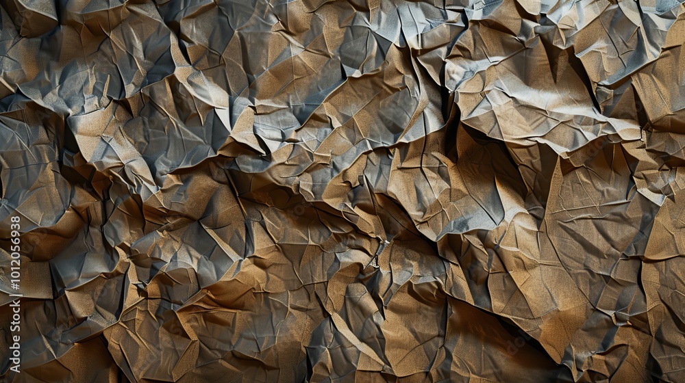 Naklejka premium Dynamic Textured Paper Abstract Bold Contrast and Intricate Details for Stunning Visual Impact