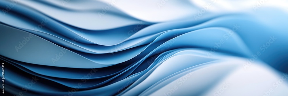 Modern Geometric Blue Art: Abstract Gradient Line Design for Decoration Modern Geometric Blue Art: Abstract Gradient Line Design for Decoration