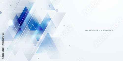 Abstract technology background, modern design vector illustration photo