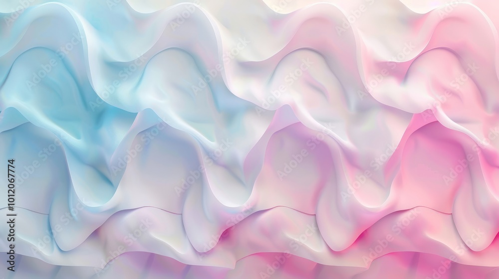 Fototapeta premium Graceful Pastel Harmony A Seamless Transition of Soft Colors for Elegant Designs