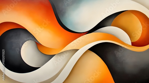Abstract and artistic A visually striking abstract