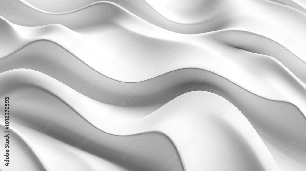 Elegant White Ripple Minimalist Texture. Abstract Background with Modern Waves Elegant White Ripple Minimalist Texture. Abstract Background with Modern Waves