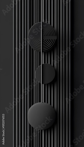 Black and Dark Background 