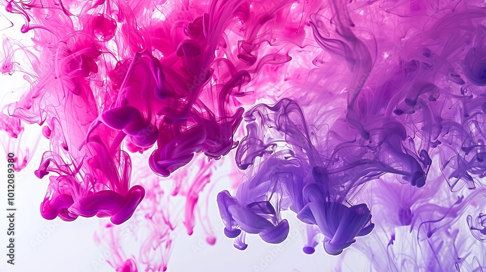 Vibrant Liquid Art Pink and Purple Ink Swirls in Mesmerizing Dance of Colors and Textures Vibrant Liquid Art Pink and Purple Ink Swirls in Mesmerizing Dance of Colors and Textures