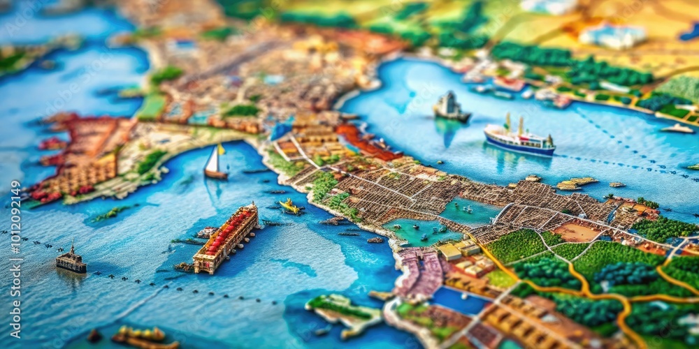 Detailed Map Highlighting the Location of Venice in Italy's Northern Region for Travel Enthusiasts Detailed Map Highlighting the Location of Venice in Italy's Northern Region for Travel Enthusiasts
