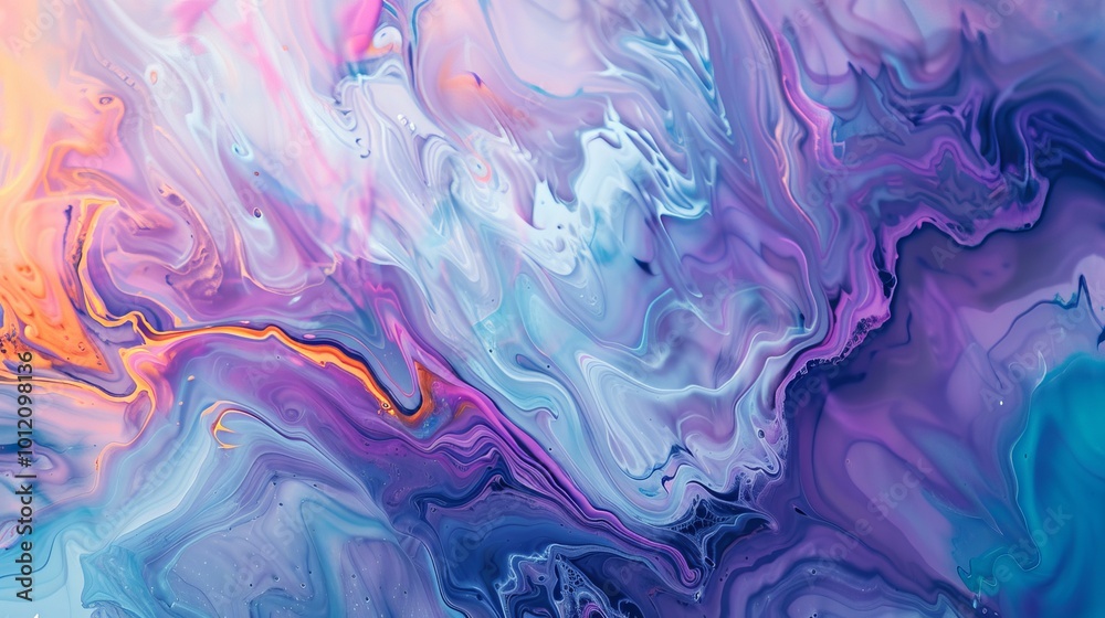 Serenity in Pastel Abstract Painting with Soft Gradients and Calming Hues Serenity in Pastel Abstract Painting with Soft Gradients and Calming Hues