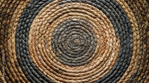 Exquisite Woven Circular Mat Elevate Your Home Decor with Intricate Detail and Natural Beauty