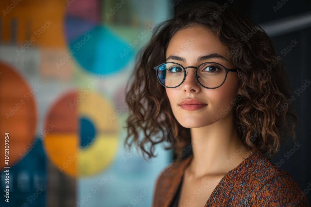 Business Data Analyst Woman, Generative AI Business Data Analyst Woman, Generative AI