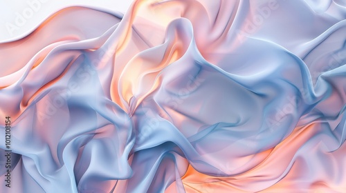 Pastel Dreams Captivating Abstract Artwork with High Detail and Smooth Flowing Colors