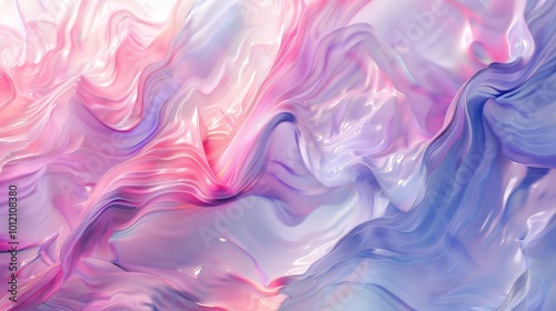 Pastel Dreams Captivating Abstract Artwork with High Detail and Smooth Flowing Colors